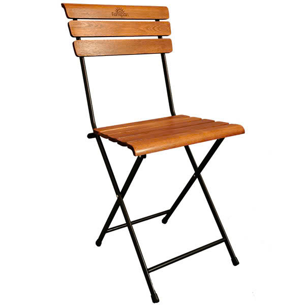 Hình ảnh thực tế Ghế Cafe Fansipan Patio Gỗ Nan Chân Sắt-HN806